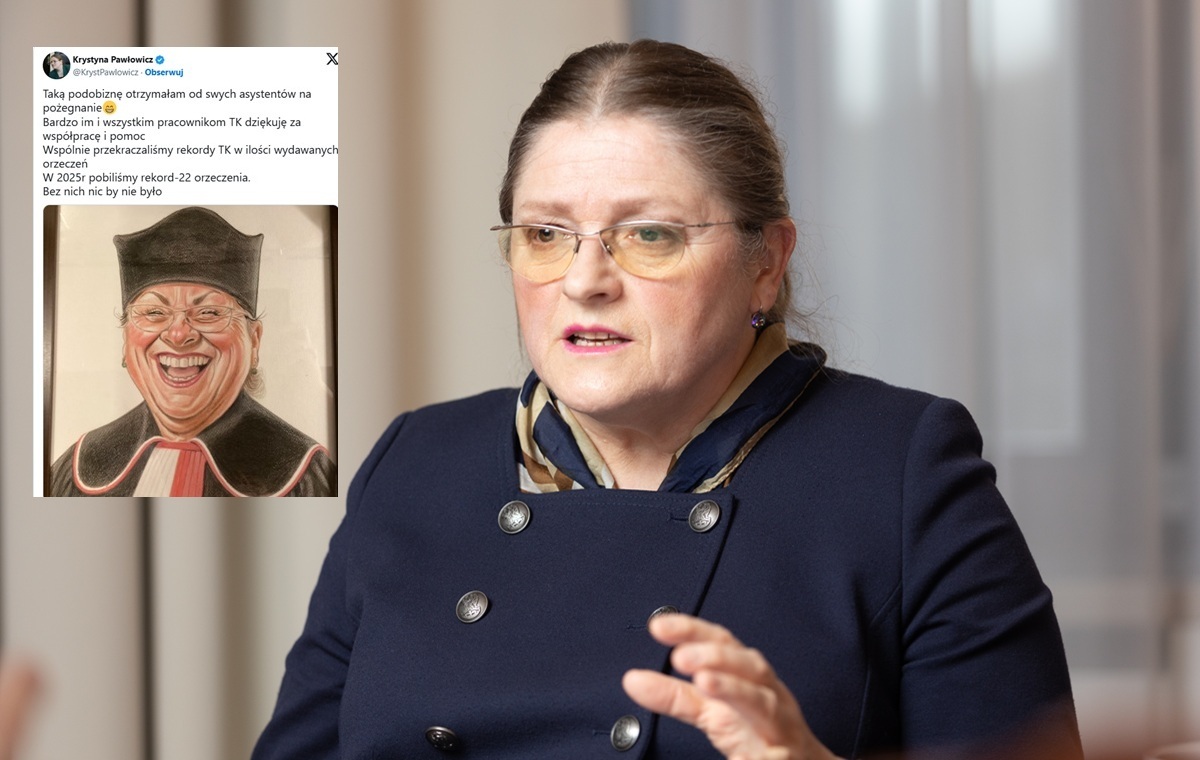 Prof. Pawłowicz żegna się z TK i dziękuje współpracownikom