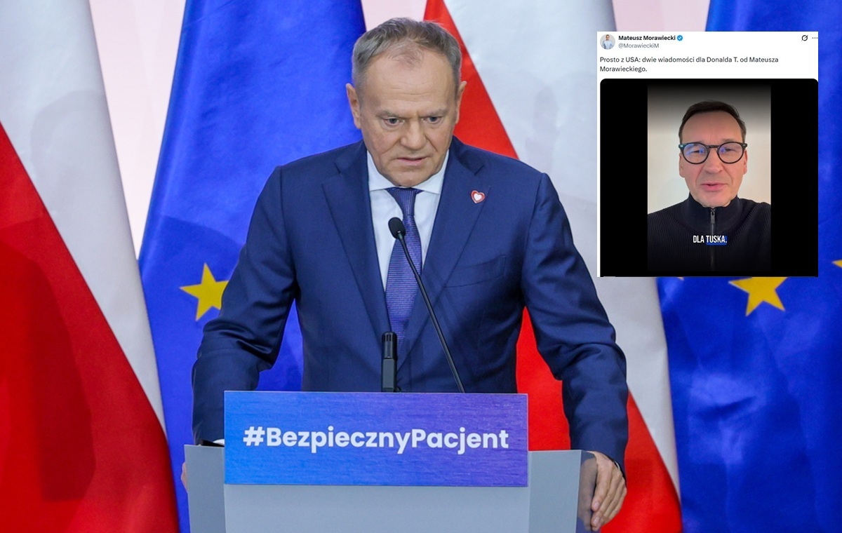 Morawiecki z USA zwrócił się do Tuska: Nie żaden Mateusz M.