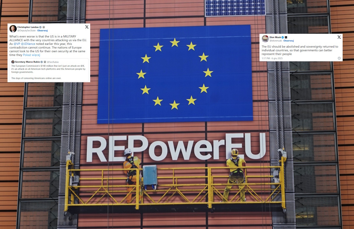 Landau ostro o karze na X. Musk: "UE powinna być rozwiązana"