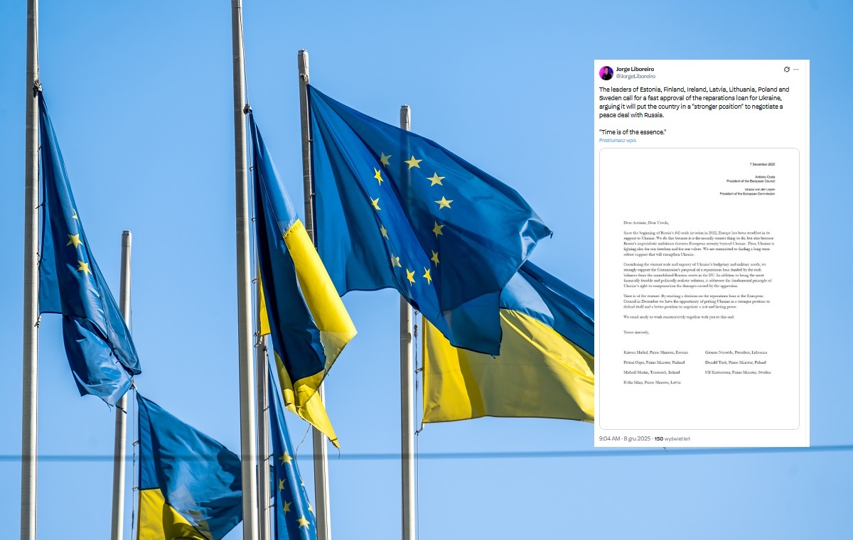 Rosyjskie aktywa i Ukraina. Tusk podpisał się pod listem