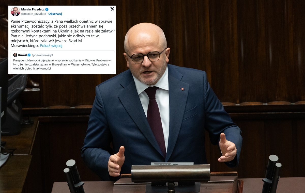 Kowal uderzył w prezydenta. Mocna riposta Przydacza