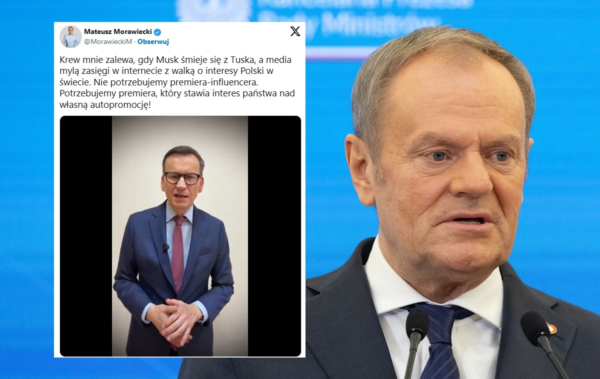 Morawiecki: Nie potrzebujemy premiera-influencera
