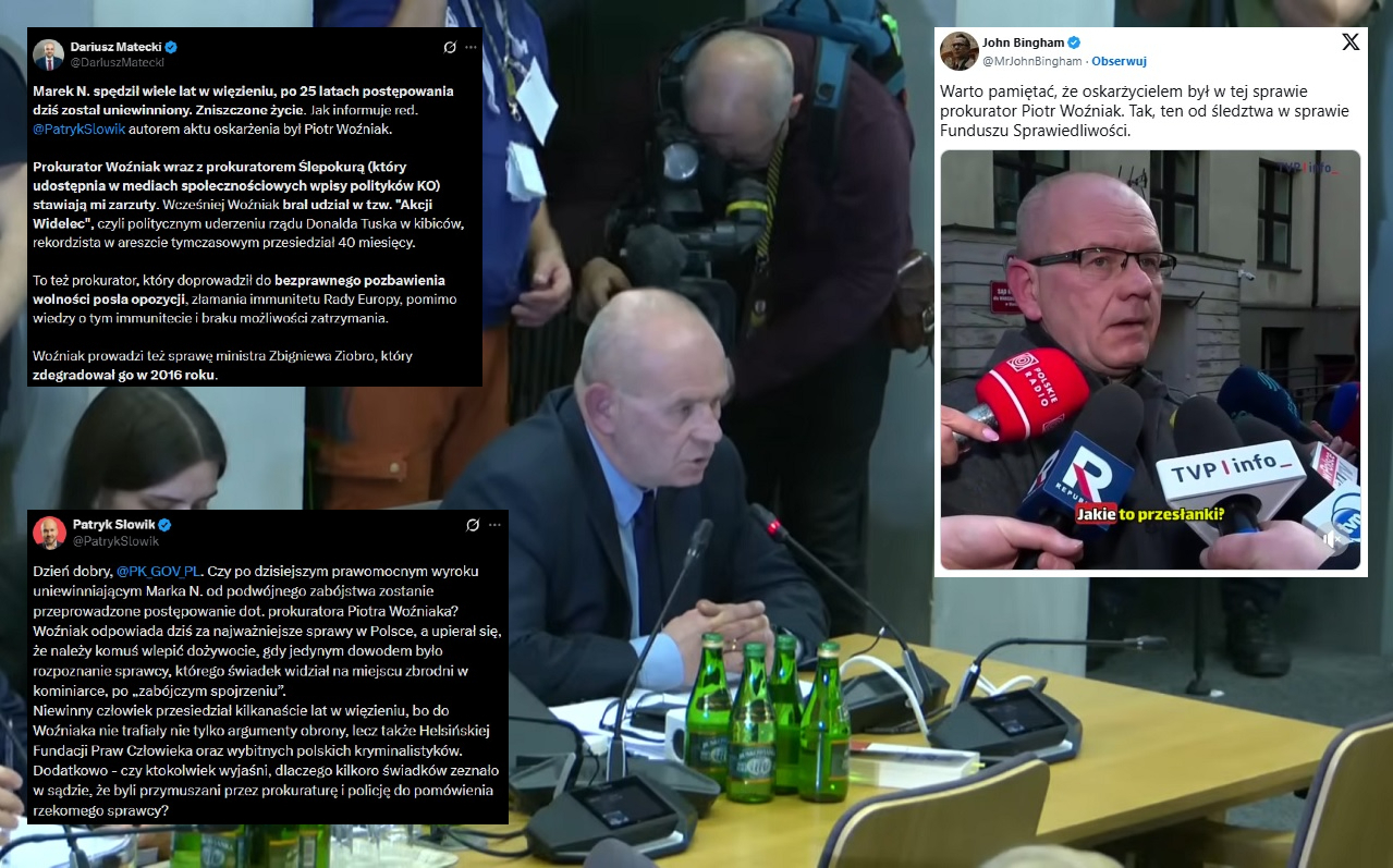 Sprawa Marka N. Szokujące ustalenia ws. prok. Woźniaka