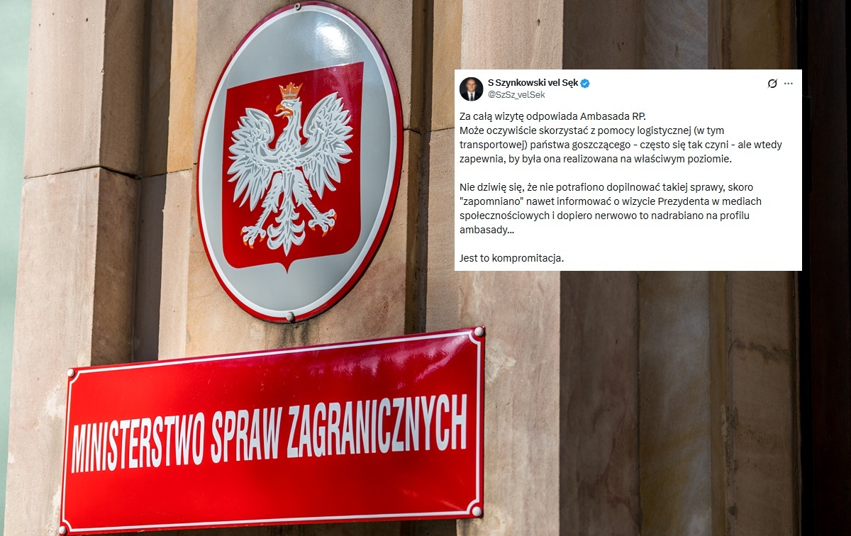 MSZ tłumaczy się z podstawienia prezydentowi brudnego auta