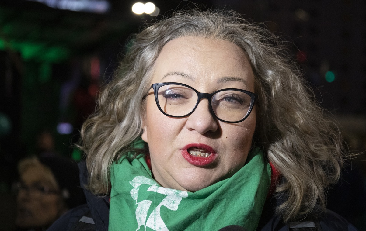 Lempart is leaving the country. She says she is afraid