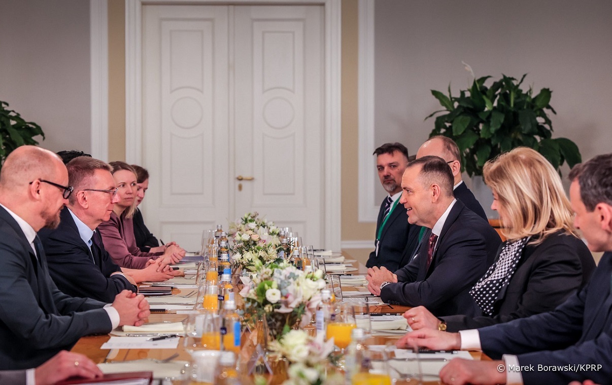 Prezydent Nawrocki na Łotwie: Jestem wśród przyjaciół