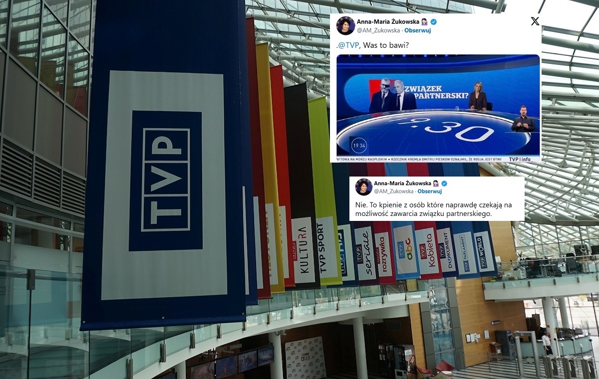 Neo-TVP zakpiła ze związków partnerskich? Żukowska oburzona