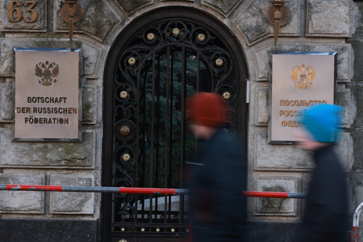 Ambasador Rosji na dywaniku w niemieckim MSZ. GRU w tle