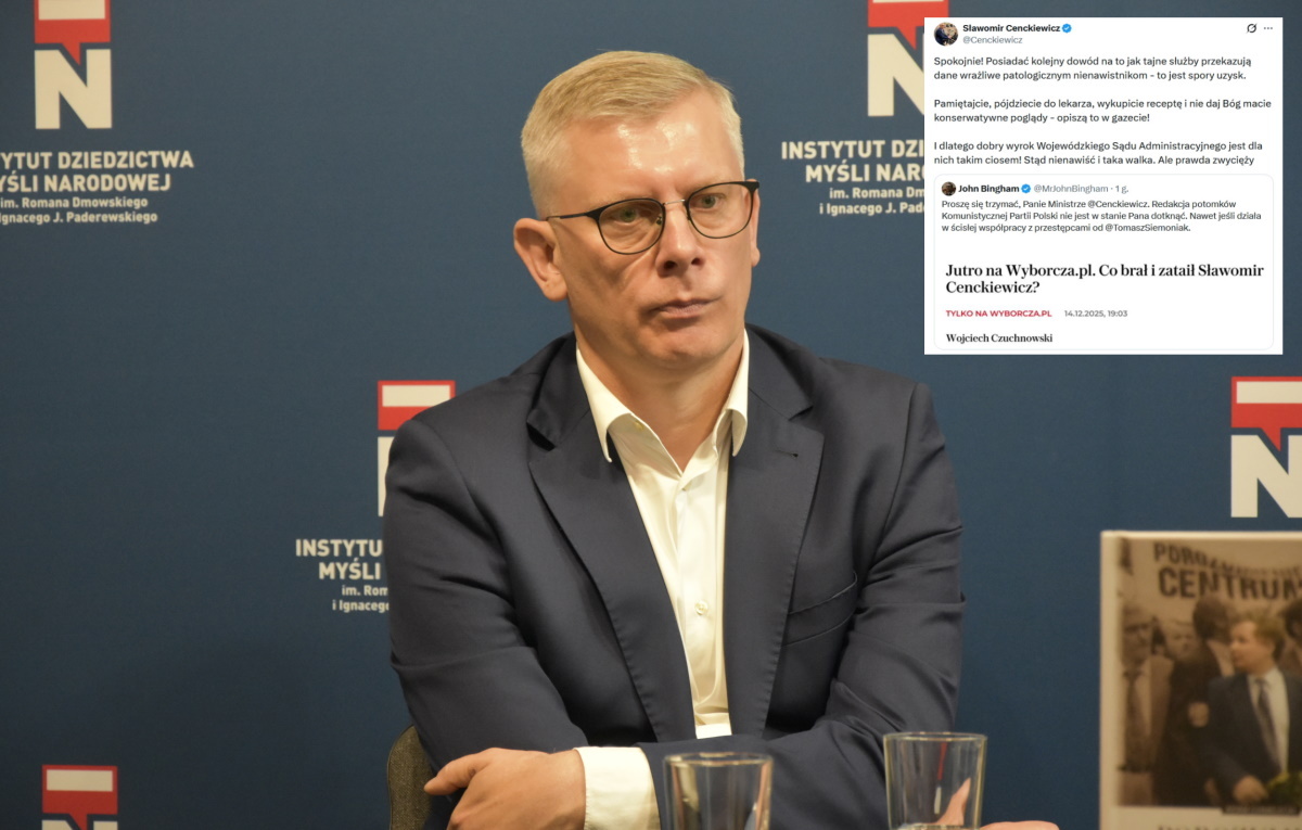 Cenckiewicz odpowiada na rewelacje Czuchnowskiego: Spokojnie