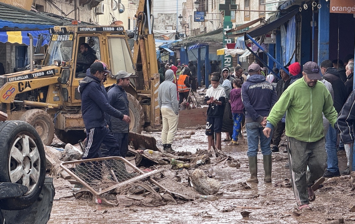 Już 37 ofiar gwałtownych powodzi w Maroku! WIDEO