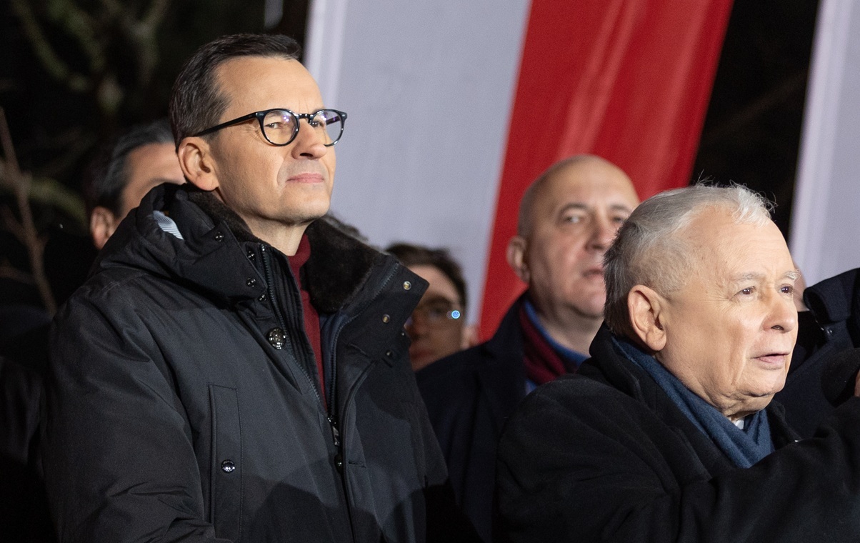 NEWS wPolsce24. Doszło do rozmowy lidera PiS z Morawieckim