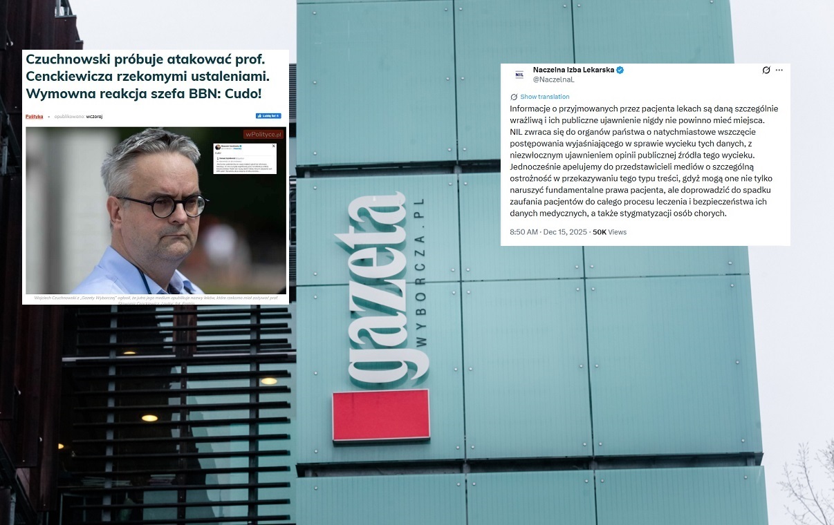 NIL chce postępowania po tekście "GW" o Cenckiewiczu