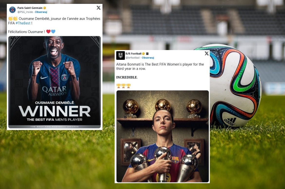 wiadomości,aktualności,wPolityce.pl Dembele i Bonmati zwycięzcami plebiscytu FIFA The Best