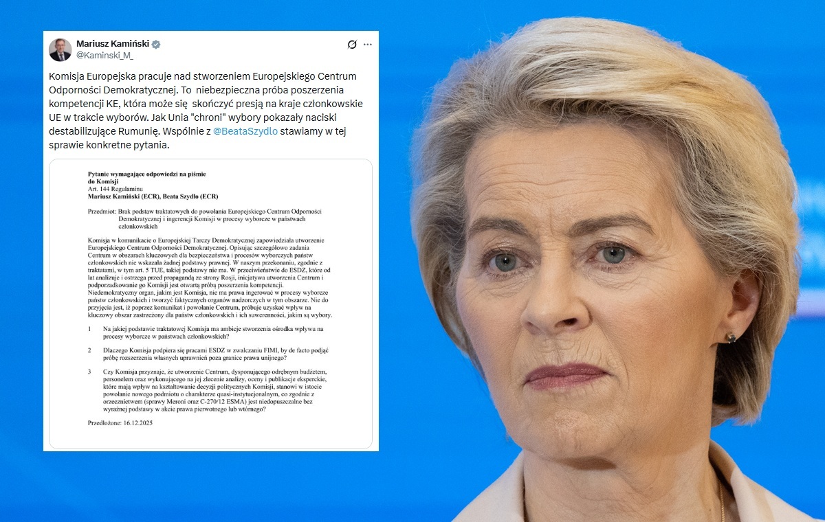 Szydło i Kamiński reagują na działania KE ws. wyborów!