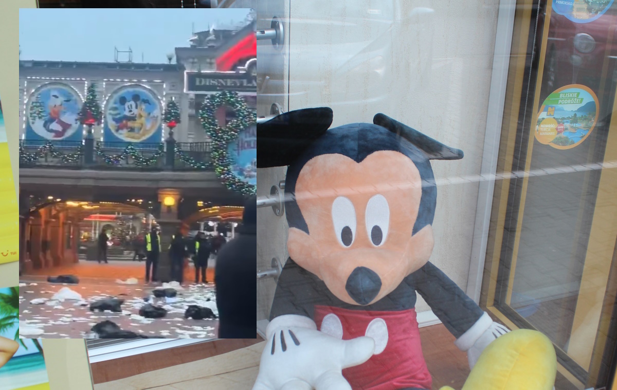Śmieci zamiast Myszki Miki. To spotkało gości Disneylandu