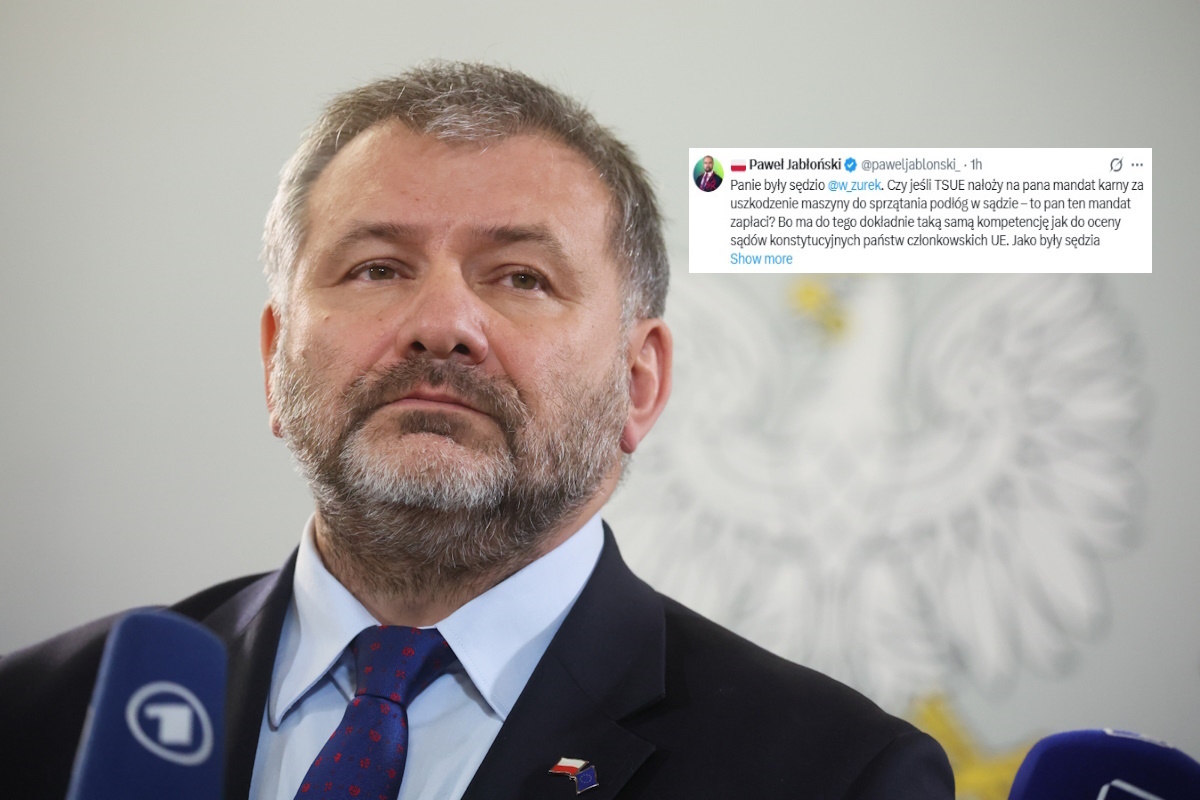 Żurek triumfalnie o wyroku TSUE ws. TK. Zapomniał o jednym