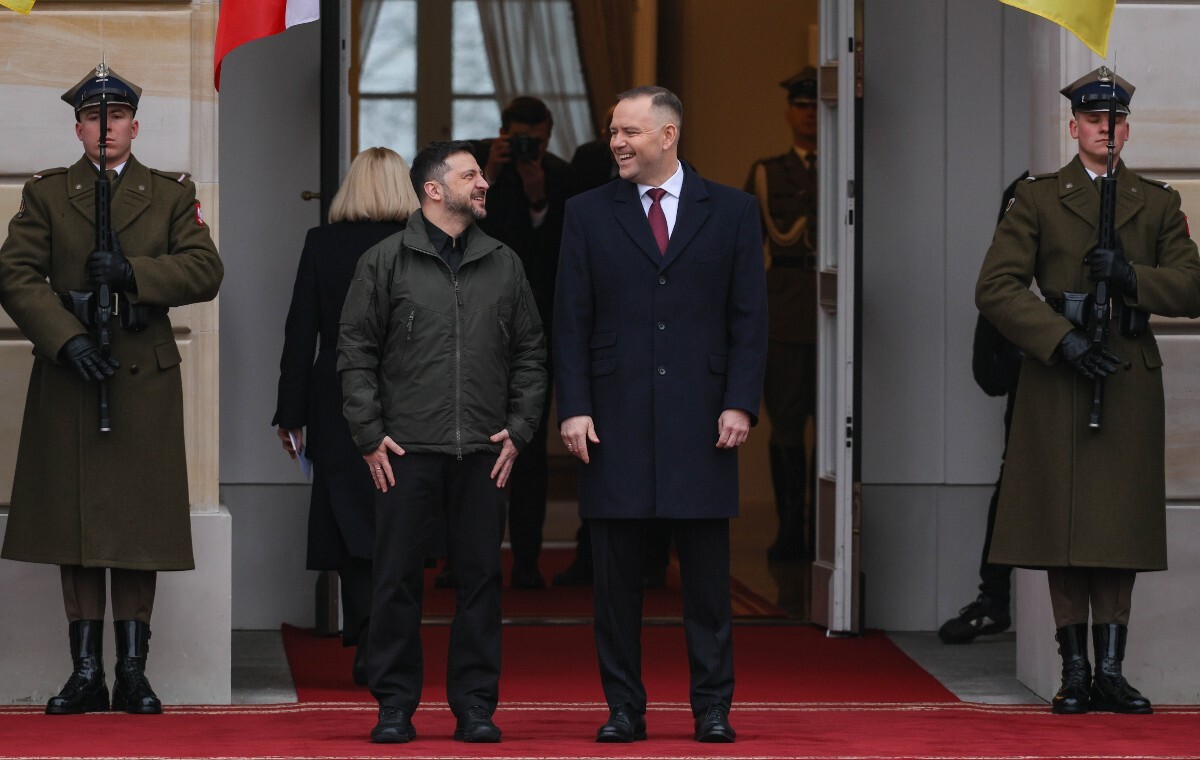 Prezydent Nawrocki oficjalnie powitał Wołodmyra Zełenskiego!