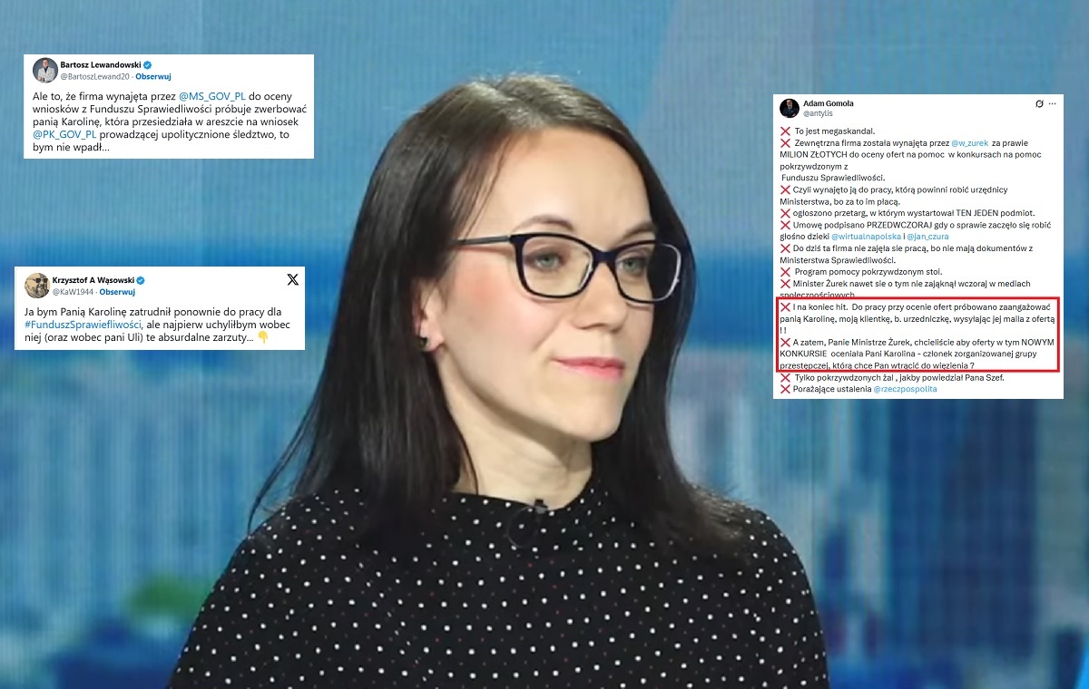 Do FS chcieli zatrudnić p. Karolinę? "Orwell do kwadratu"