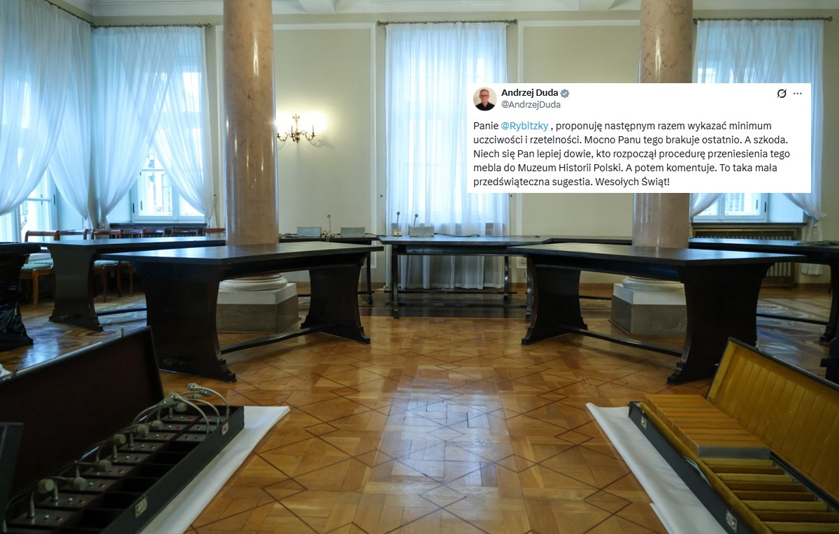 Andrzej Duda odpowiedział na atak ws. okrągłego stołu