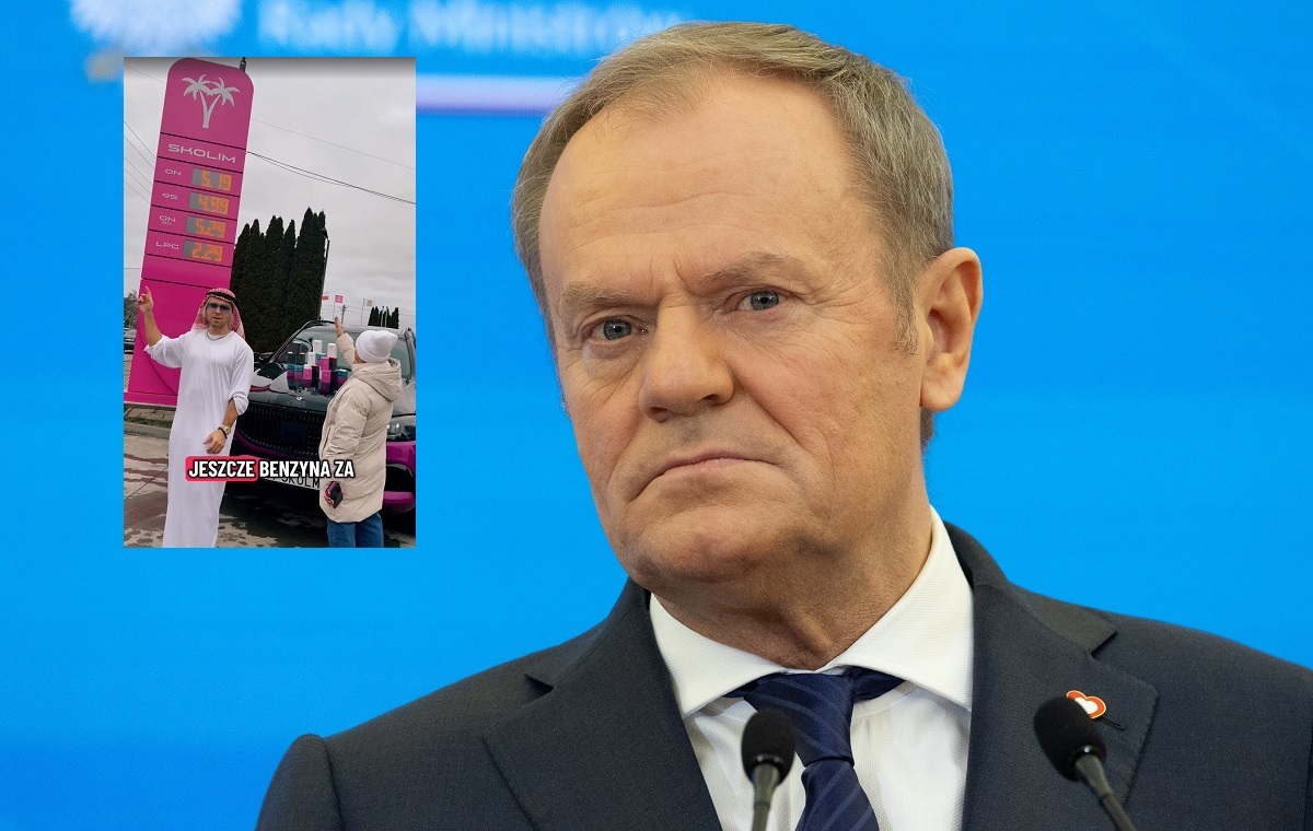 Babcia Skolima zawstydziła Tuska! Benzyna po 4,99 zł