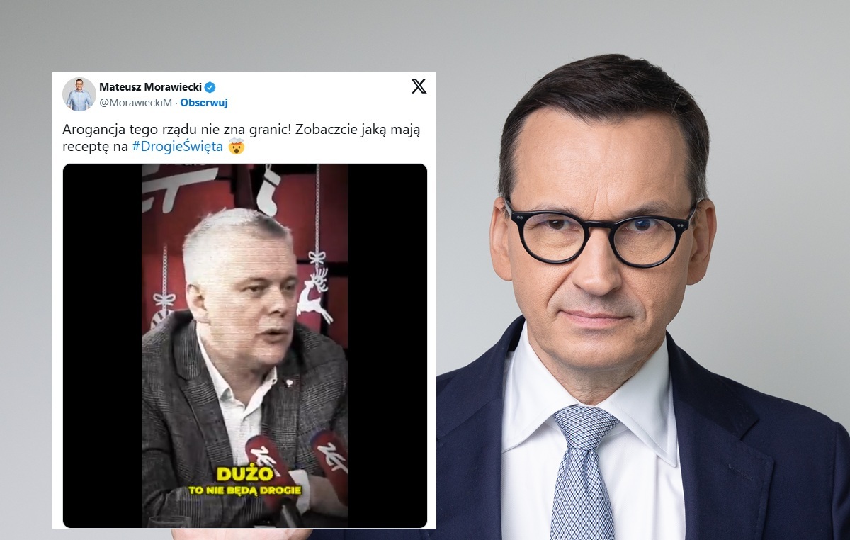 Morawiecki o tezach Siemoniaka: Arogancja nie zna granic