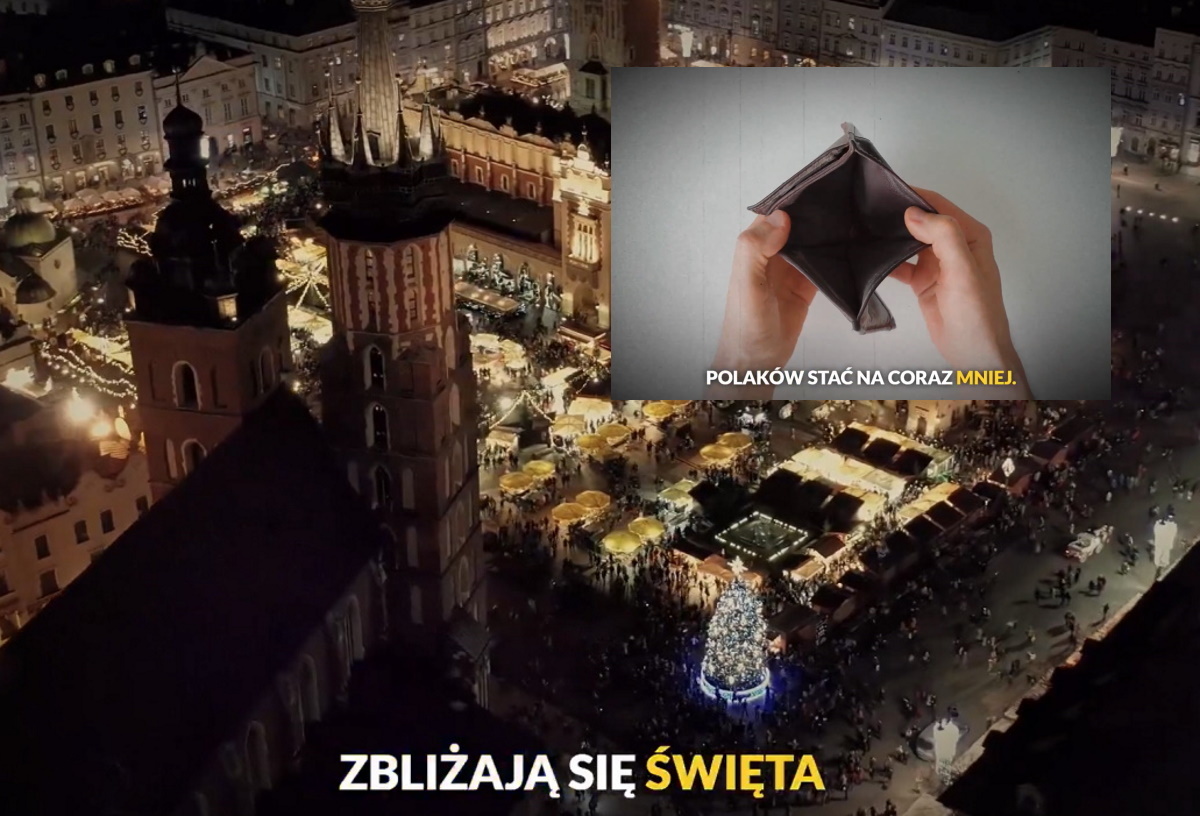 Nowy spot PiS! "Polaków stać na coraz mniej"