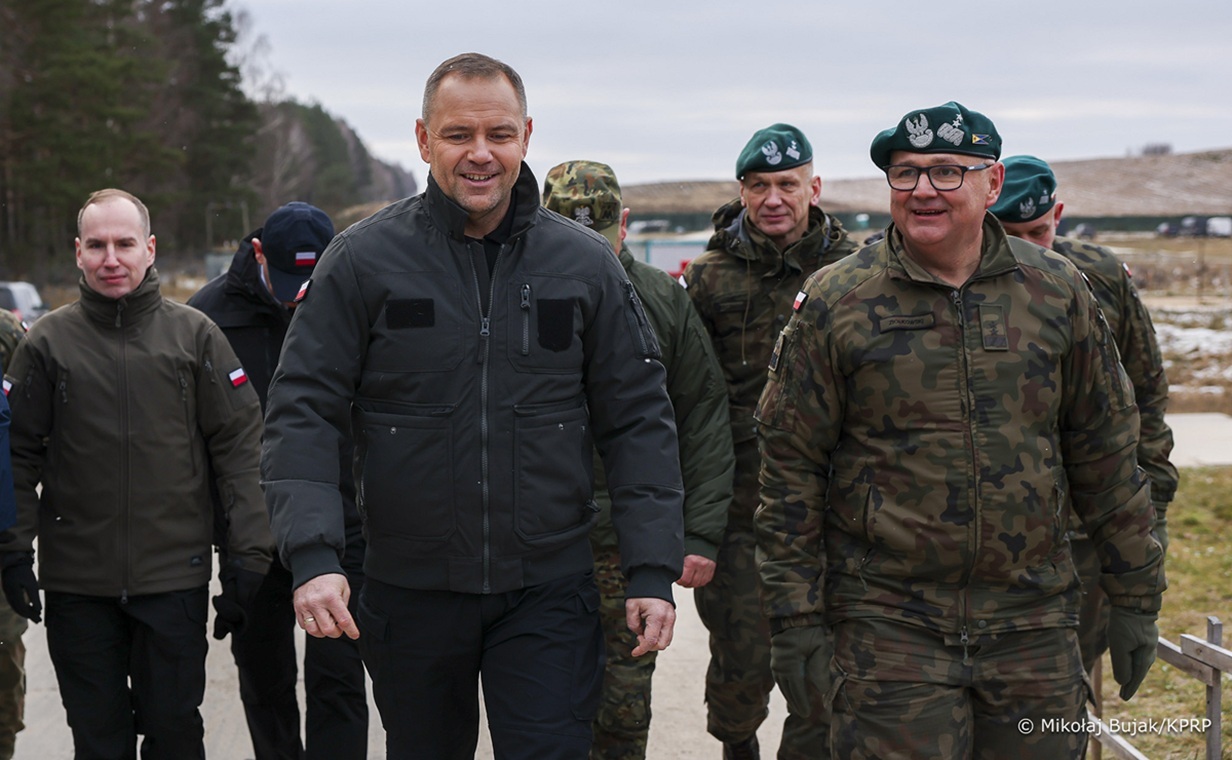 Prezydent na Wigilii z żołnierzami i funkcjonariuszami SG