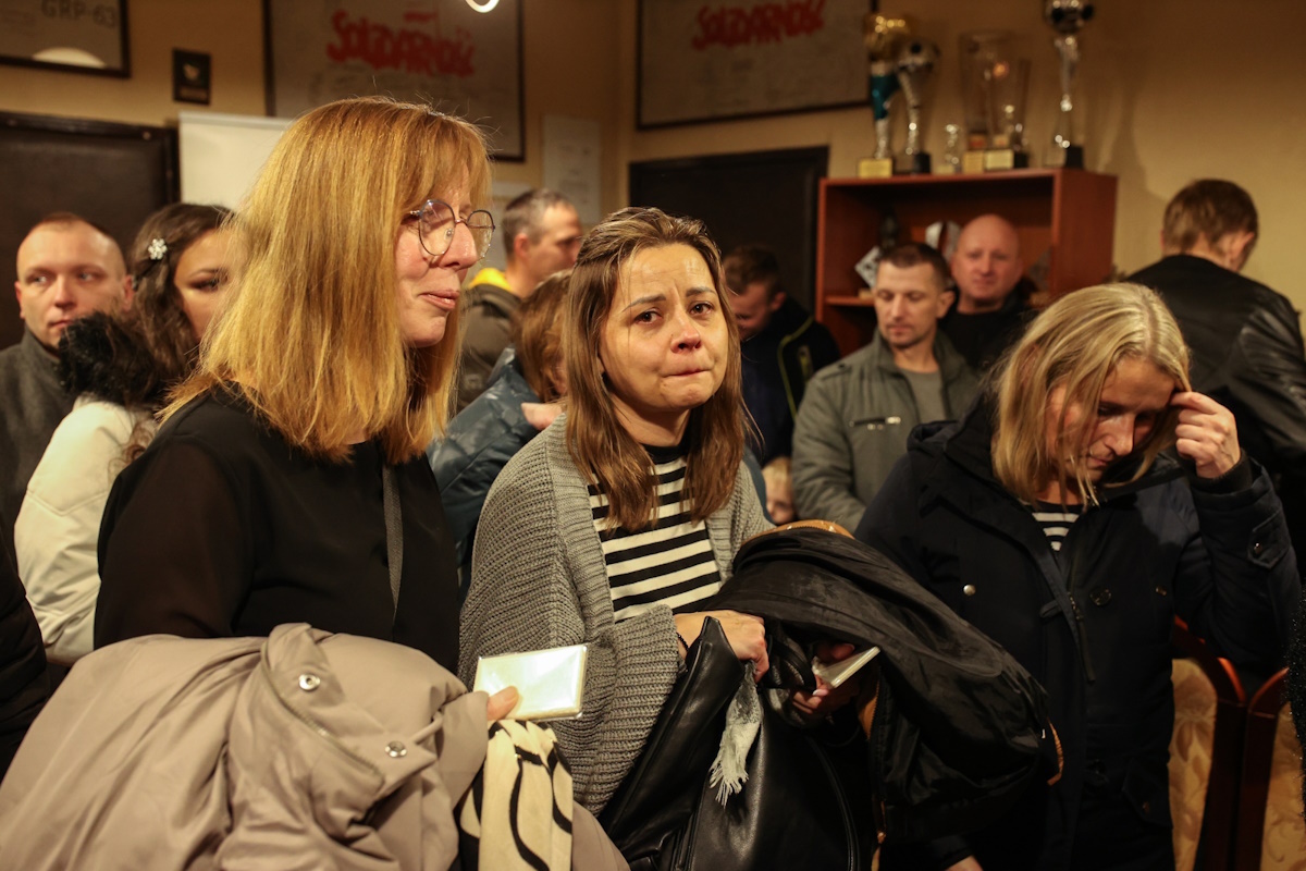Protest in "Silesia". Touching letter from loved ones to the miners!