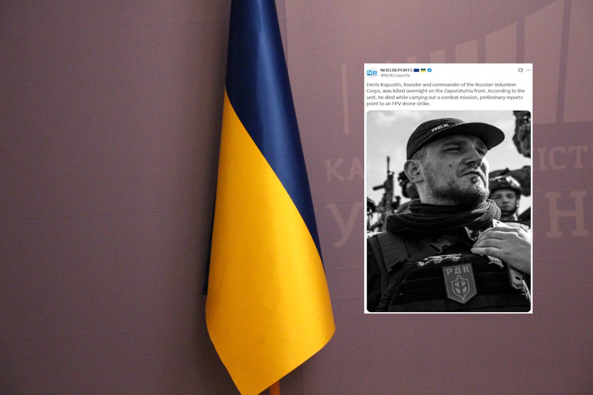 Zginął dowódca rosyjskiej formacji, która walczy dla Ukrainy