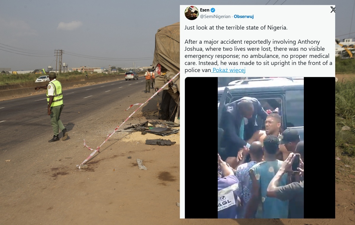 wiadomości,aktualności,wPolityce.pl Anthony Joshua brał udział w tragicznym wypadku!