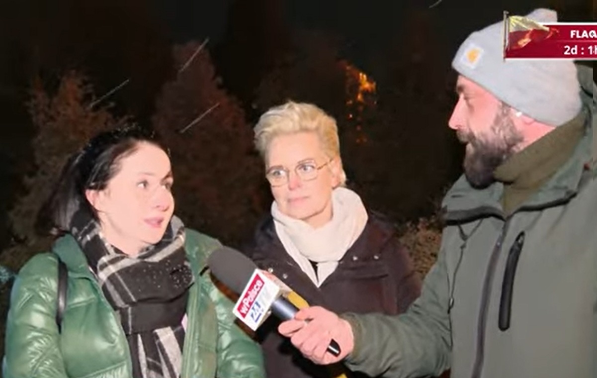 TYLKO U NAS. Żony czekają na protestujących górników