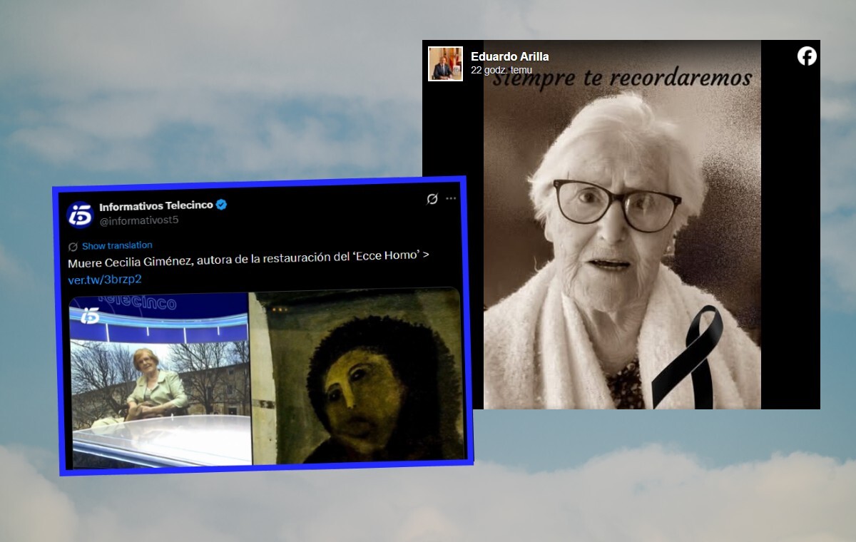 wiadomości,aktualności,wPolityce.pl Nie żyje Cecilia Giménez. Autorka 