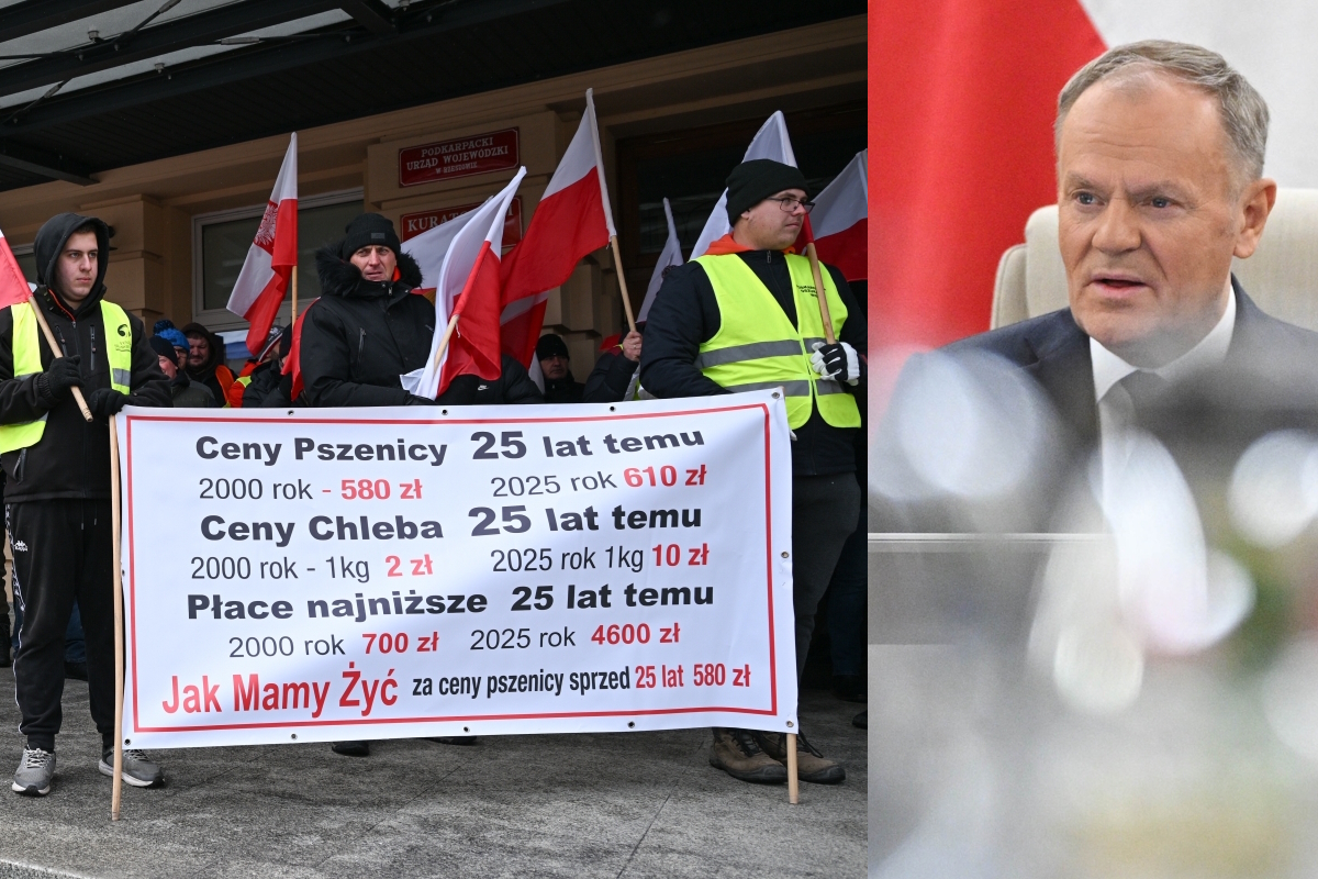 Tusk ignoruje rolników. Deal Niemiec z Mercosur ważniejszy?