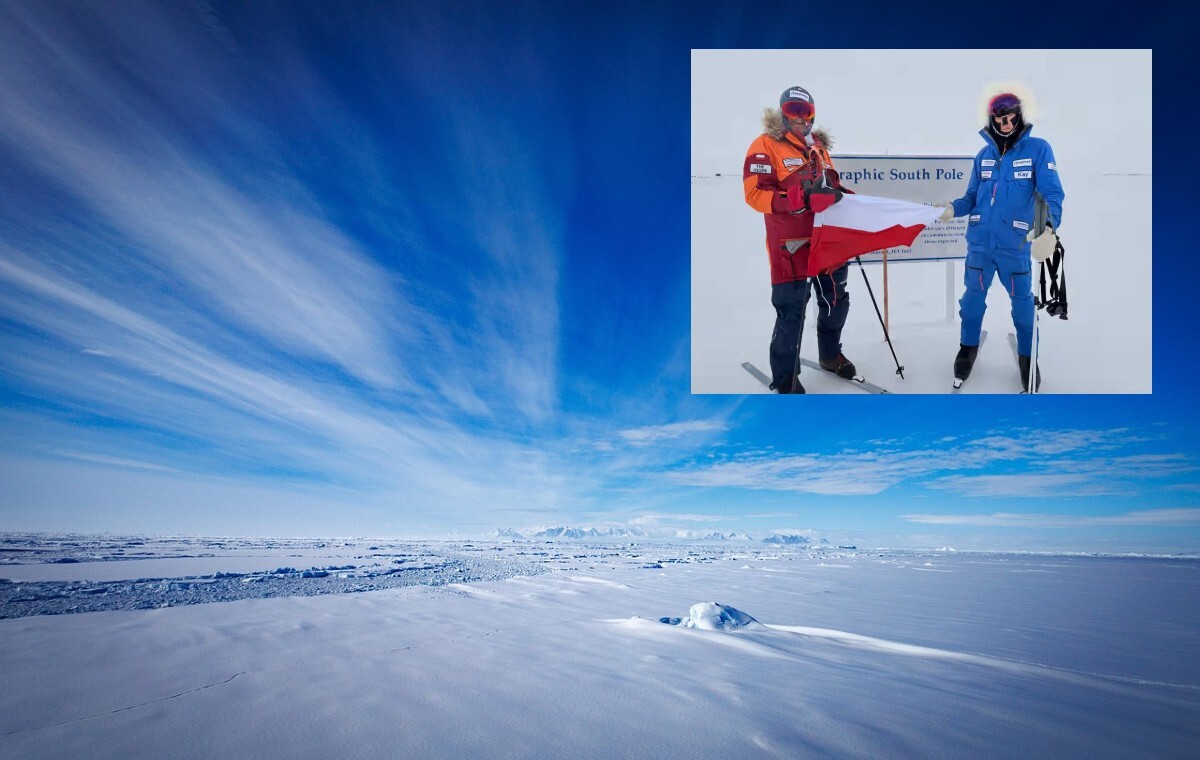 Zrobili to! Marek i Kay Kamińscy zdobyli Biegun Południowy