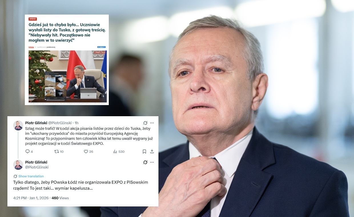 Listy dzieci z Łodzi do Tuska. Gliński przypomina o Expo