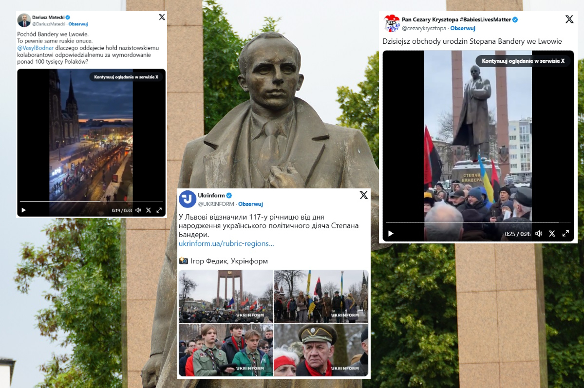 Ukraińcy znów świętowali rocznicę urodzin Bandery!