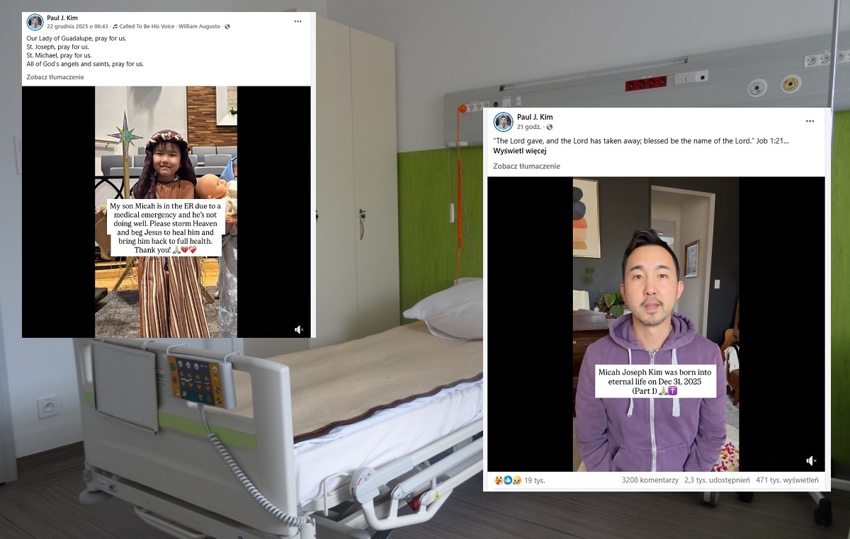 Tragedia ewangelizatora z USA. 5-letni syn zmarł na grypę