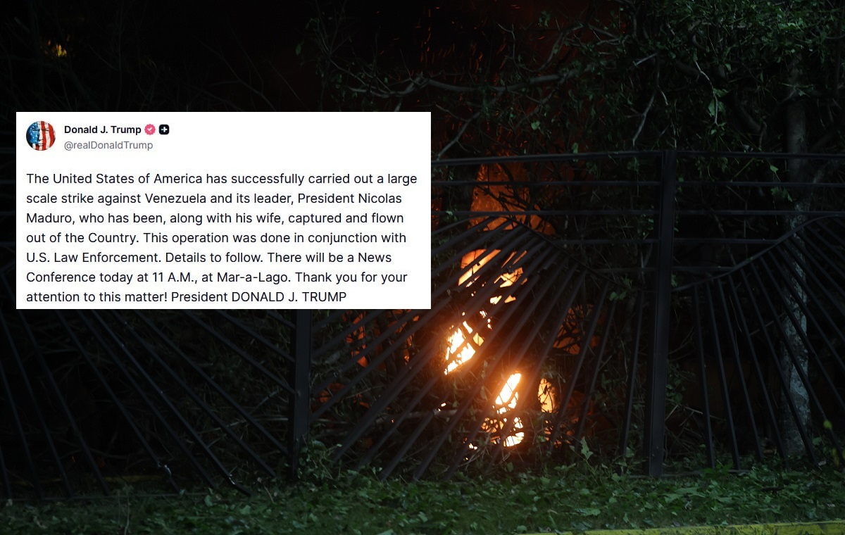 Trump: Pojmaliśmy Maduro i wywieźliśmy go z Wenezueli