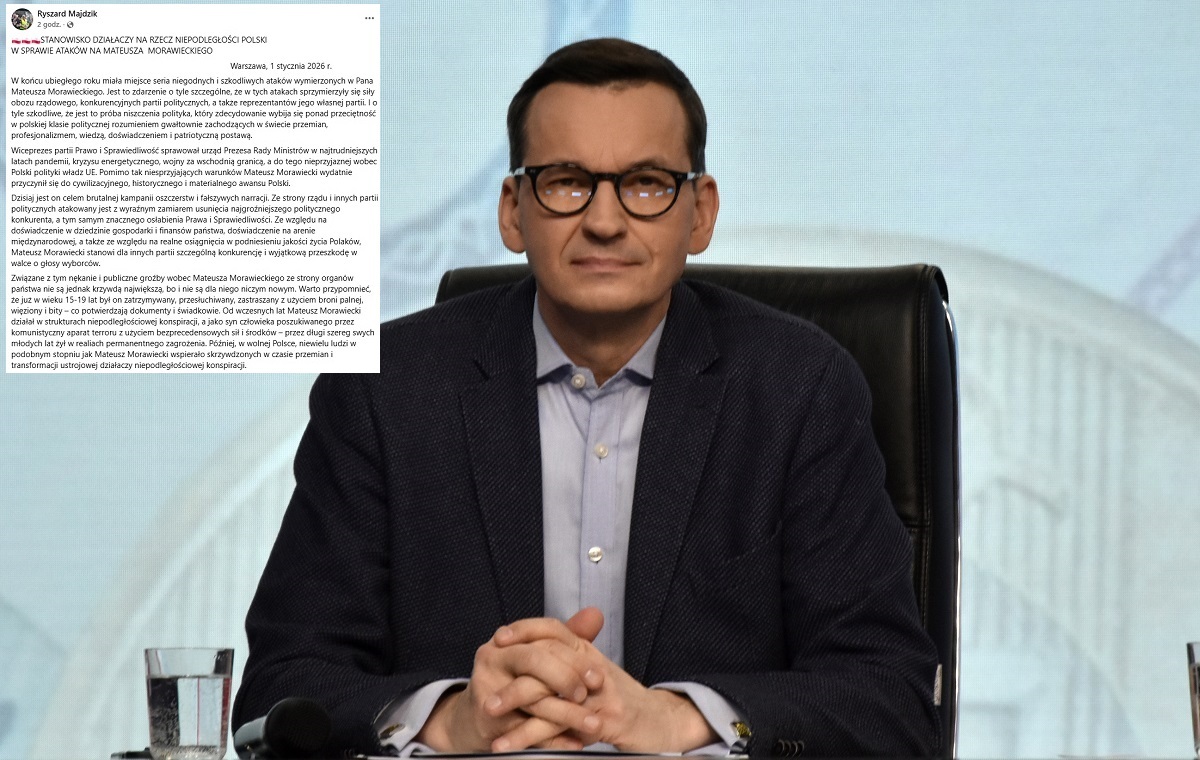 Independence activists defend Morawiecki! POSITION