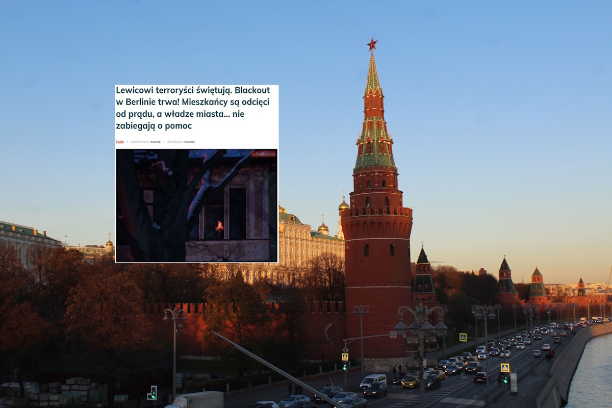 Rosja stoi za blackoutem w Berlinie? Media na tropie zagadki