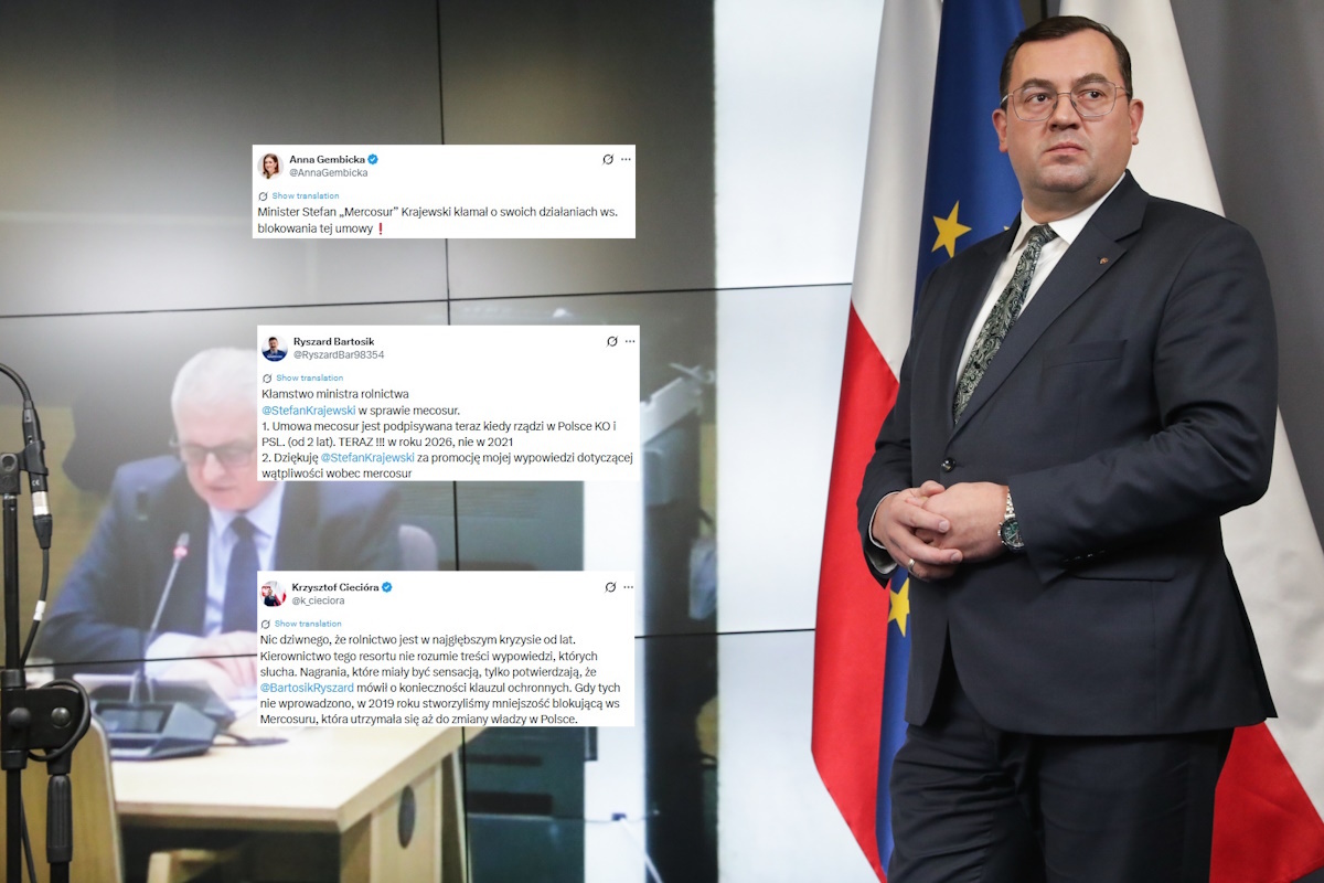 Politycy Patola i Socjal punktują kłamstwa Krajewskiego ws. Mercosur