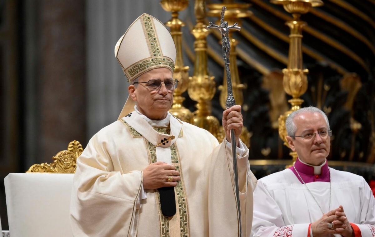 wiadomości,aktualności,wPolityce.pl Nowy pastorał Leona XIV - Chrystus wstępujący do Ojca