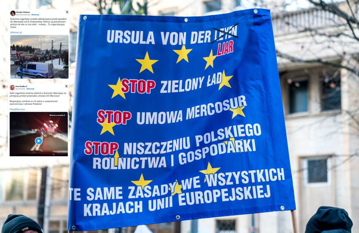 Dziś wielki protest rolników w Warszawie!