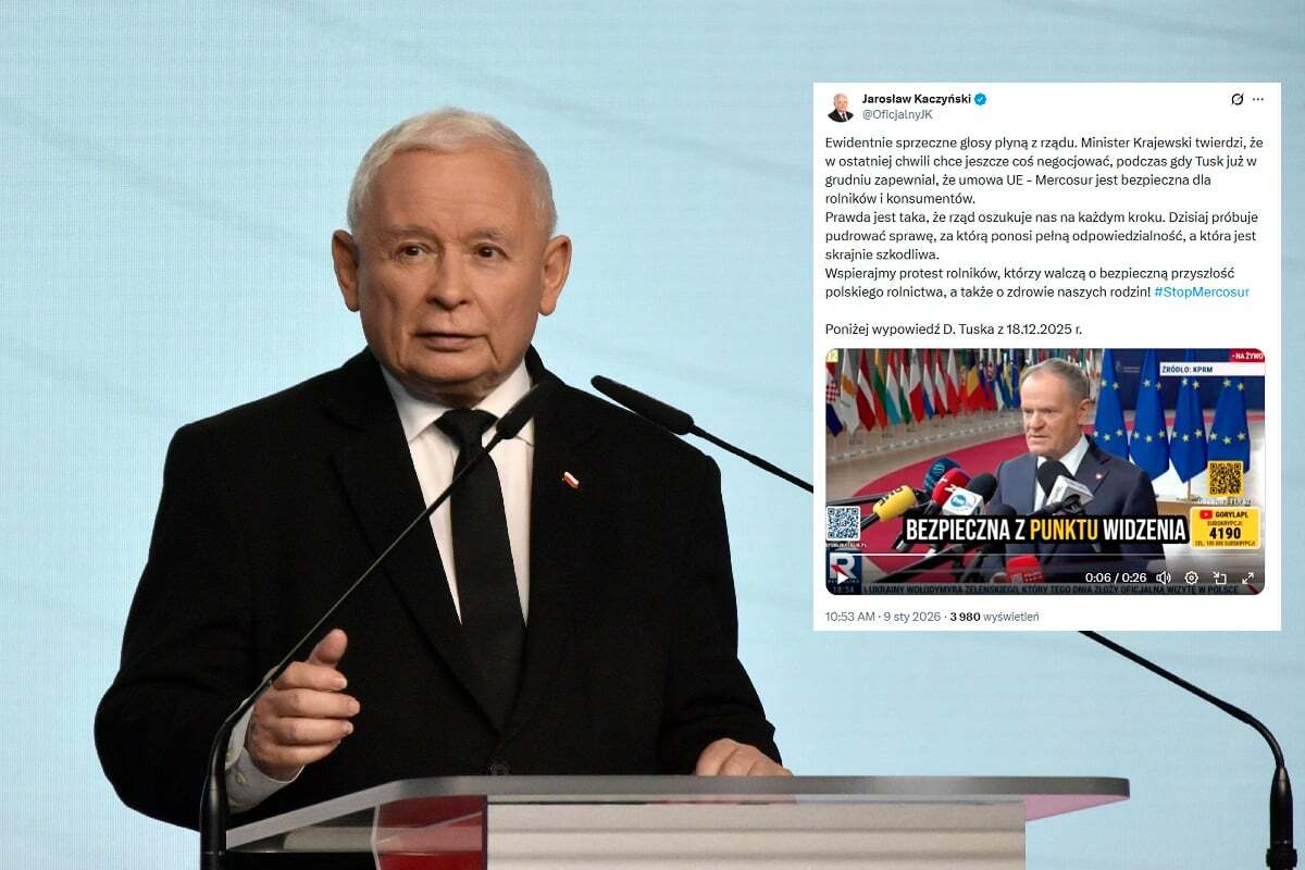 Gargamel o ekipie Papy ws. Mercosur: Oszukują nas