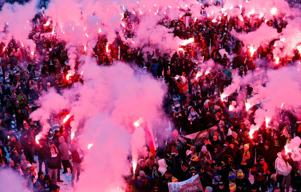 Polacy mogą być dumni z pielgrzymki kibiców