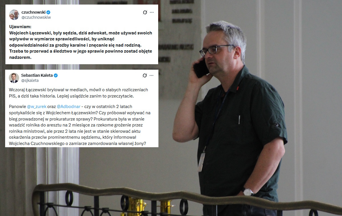 Czuchnowski boi się wpływów Łączewskiego w resorcie Żurka