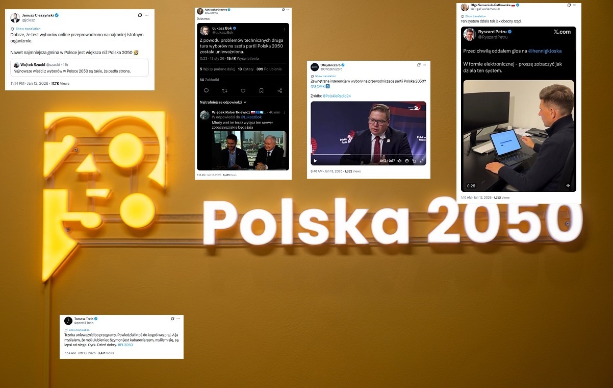 Cała Polska śmieje się z PL2050 po unieważnionych wyborach!