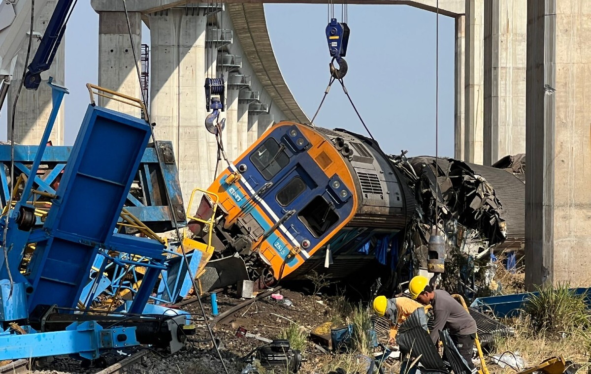 Katastrofa kolejowa w Tajlandii. Zginęło co najmniej 30 osób