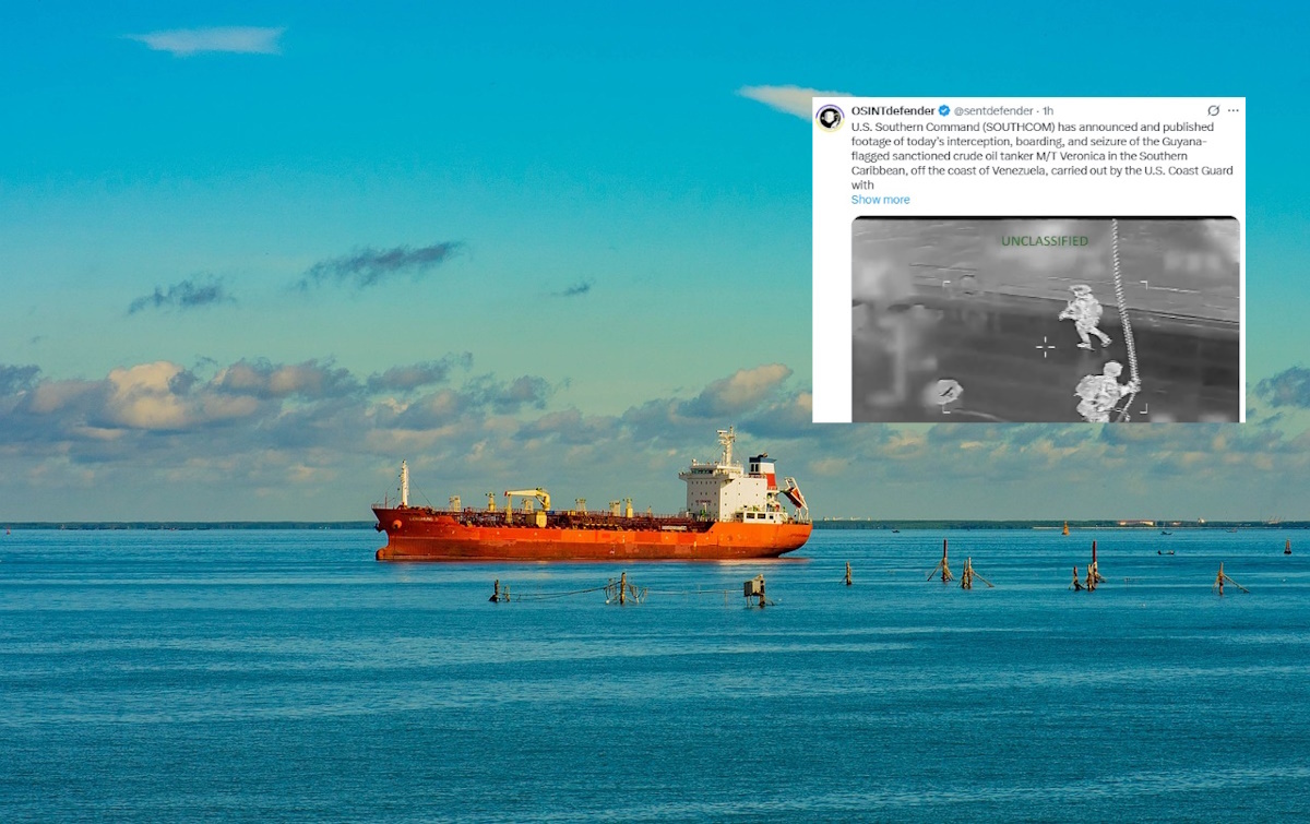 Akcja sił USA. Przejęto tankowiec powiązany z Wenezuelą