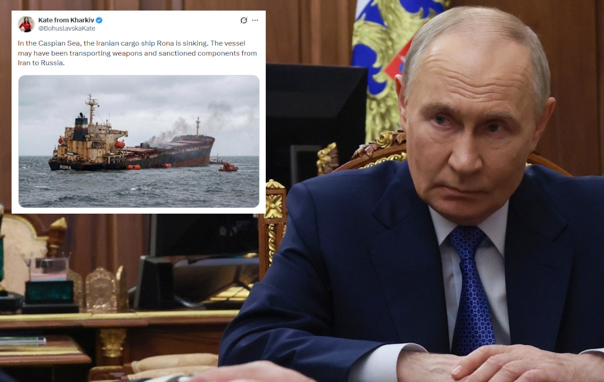 Zatonął irański statek. Kontrowersyjny ładunek na pokładzie